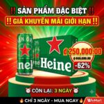 Thùng 24 lon bia Heineken Original 330ml